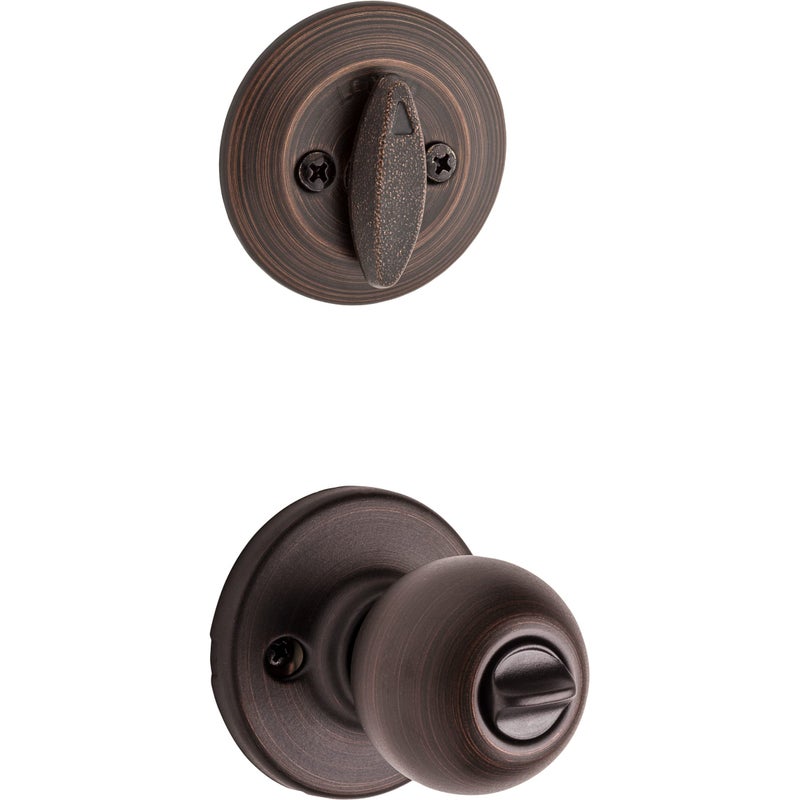 KWIKSET 690P 11P CP K6 Venetian Bronze Polo Combo Pack Lockset  Model: 96900-333 - Image 3